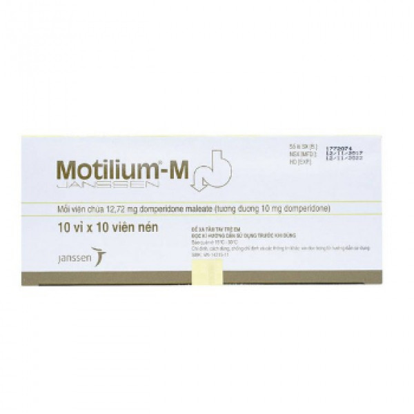 Motilium M 10Mg Janssen Vỉ _Thái Lan (H100V)