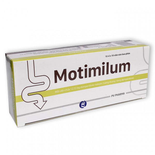 Motimilum 10Mg (Domperidon) _Phúc Vinh (H100V)