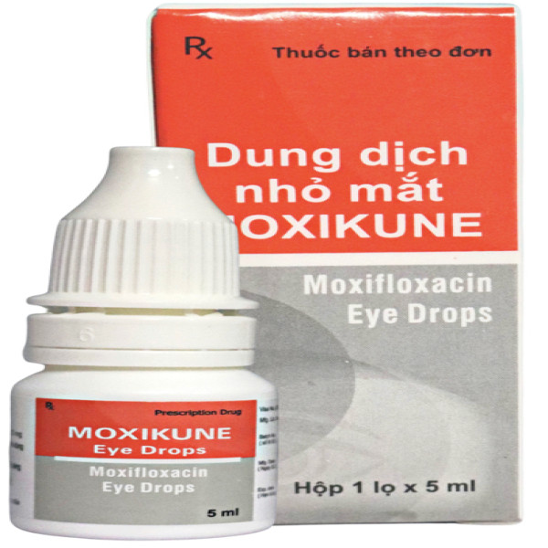 Moxikune (Moxifloxacin ) Nhỏ Mắt _Ấn (Lọ5Ml)