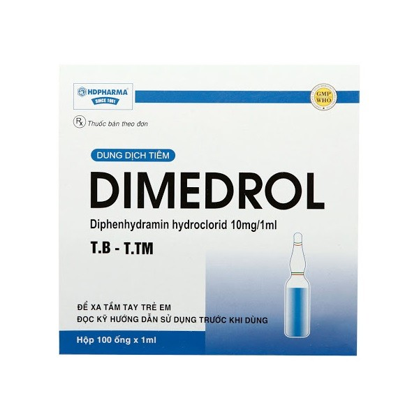 Dimedrol Tiêm _Hải Dương (H/100 Ống)