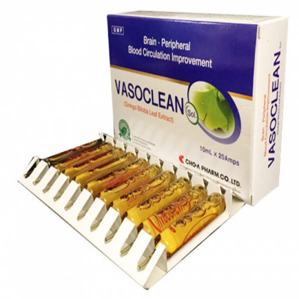 Vasoclean 20Mg _ Cho-A Pharm (H/20 Ống/10Ml)