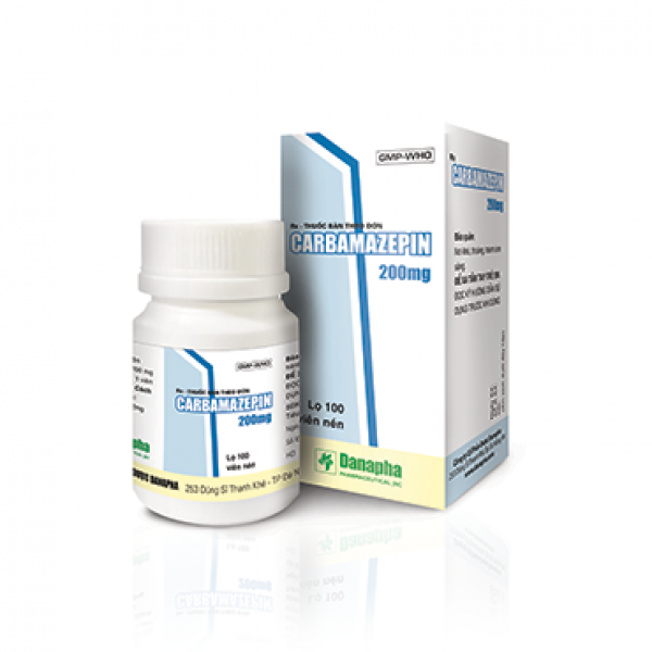 Carbamazepin 200Mg Danapha (Lọ 100 Viên)