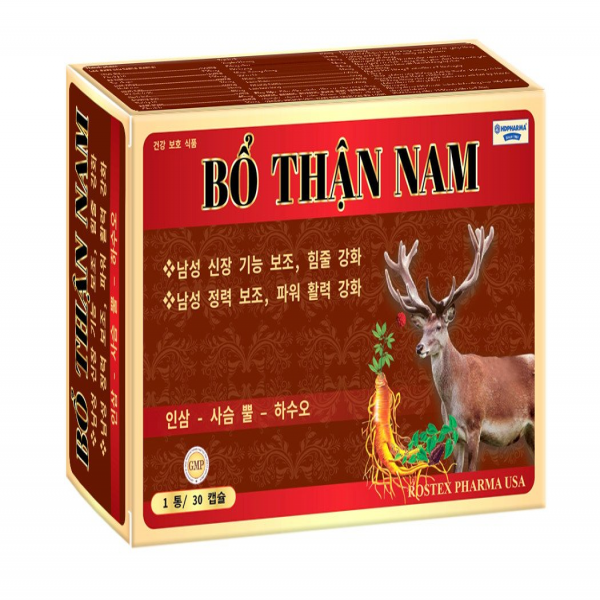 Bổ Thận Nam Hd Pharma (H/30V)