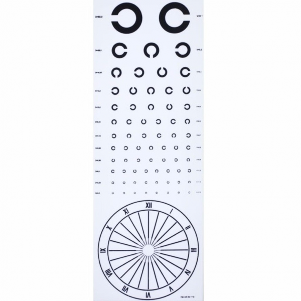 Bảng Cận Thị Giấy (Cái)