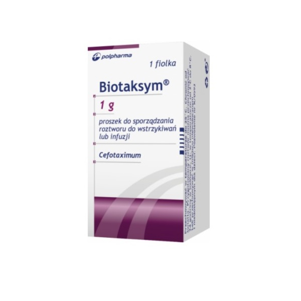 Biotaksym Cefotaxime 1G Bioton (H/1Lọ)