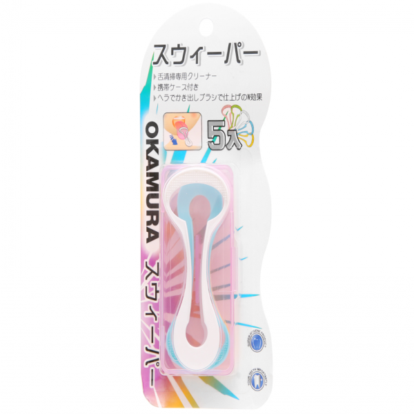 Cạo Lưỡi Okamura (Hộp/5 Cái)