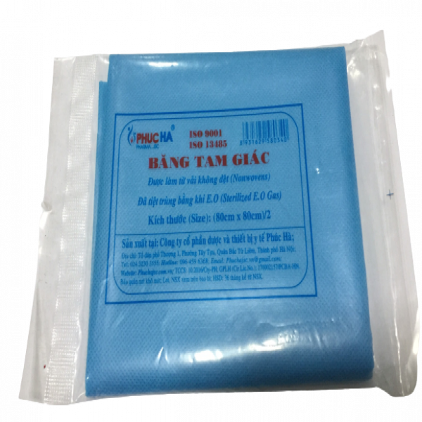 Băng Tam Giác 80Cm X 80Cm Phúc Hà (Gói/1M)