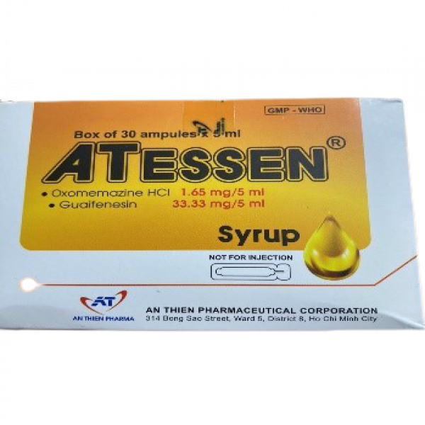 ATEssen 1.65Mg/33.33Mg An Thiên (H/30Ống/5Ml)