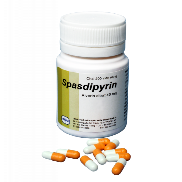 Spasdipyrin 40Mg (Alverin) _Tw25 (C/200V) Nang