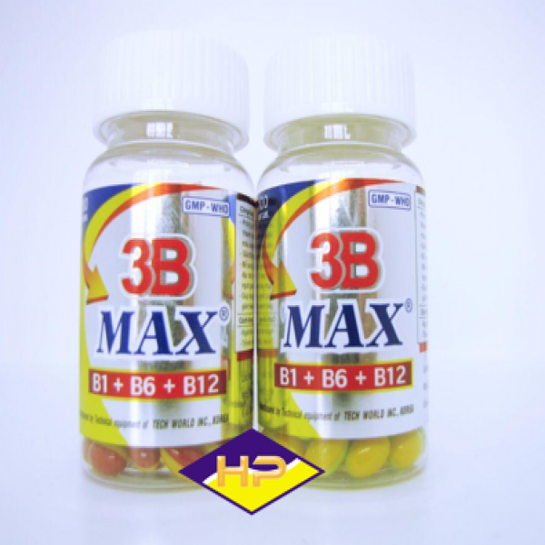 Vitamin 3B Max _Nic (Lọ/100V) Nang