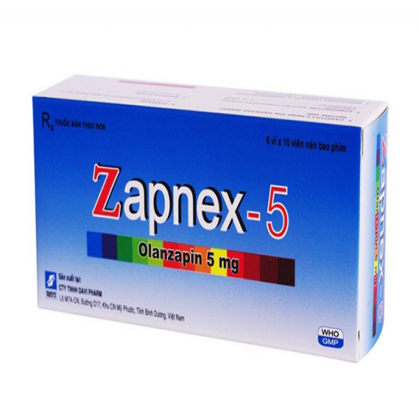 Zapnex 5Mg (Olanzapin) _Davipharm (H/60V)