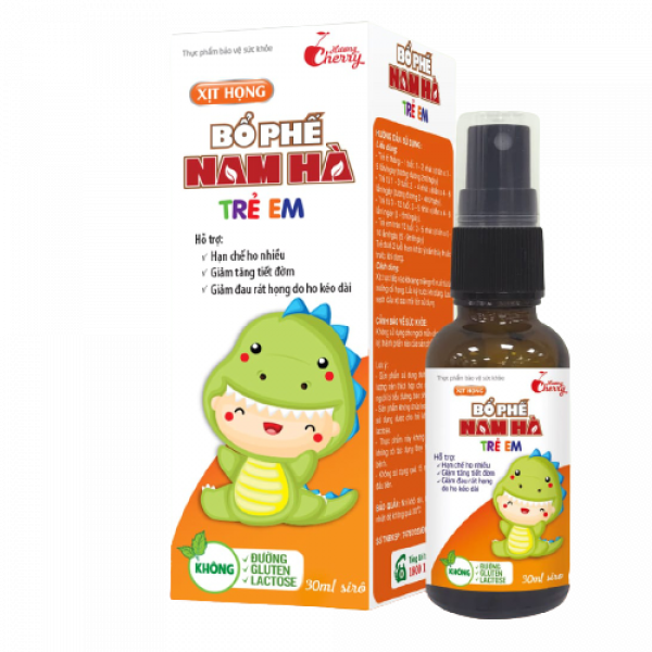 Xịt Họng Bổ Phế Trẻ Em Nam Hà (Chai/30Ml)