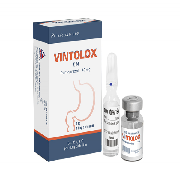 Vintolox 40Mg (Pantoprazol) Tiêm _Vĩnh Phúc (H/1Lọ)