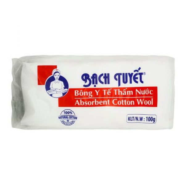 Bông Zigzag Cắt Miếng Bạch Tuyết 100Gr (Gói)