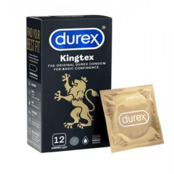 Bao Cao Su Durex Kingtex (H/12C) Đen