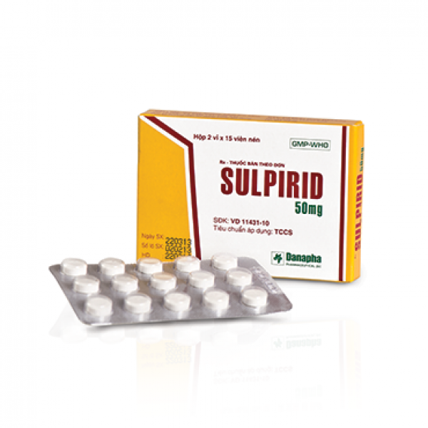 Sulpirid 50Mg Danapha (H/30V)