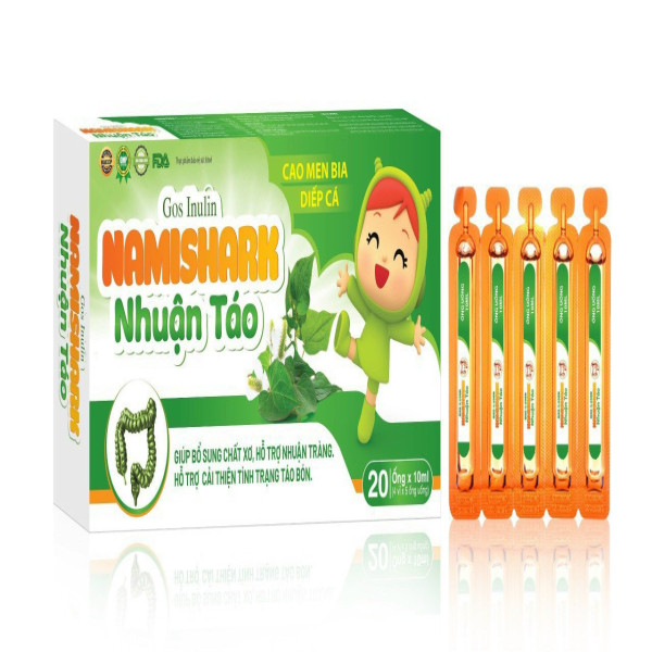 Namishark Nhuận Táo (Hộp20 Ống10Ml)