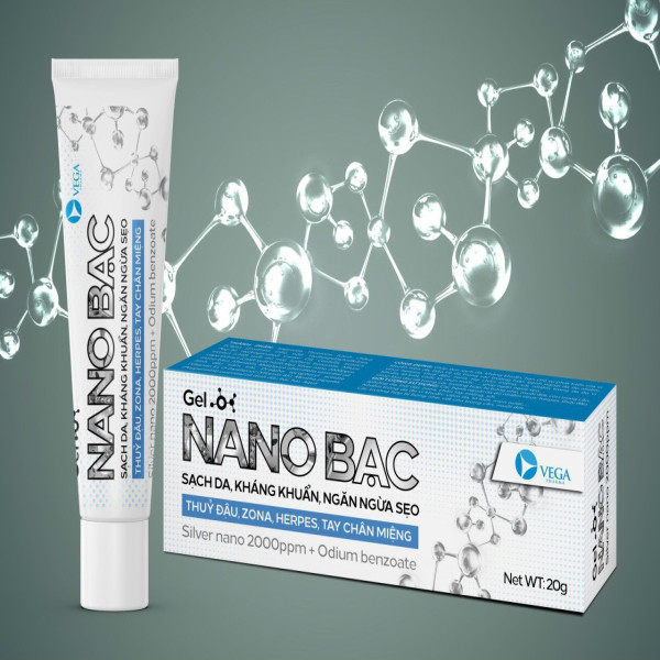 gel Nano Bạc Vega (T20 Gram)