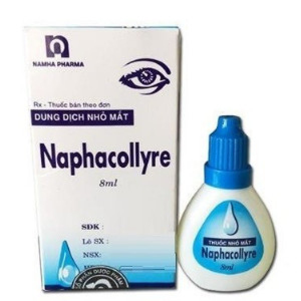 Naphacollyre Nhỏ Mắt Nam Hà (Lọ8Ml)