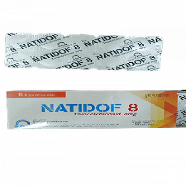 Natidof Thiocolchicosid 8Mg Spm (H30V)