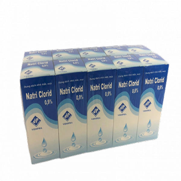 Natri Clorid 0.9% Vidipha (Lốc10C10Ml)