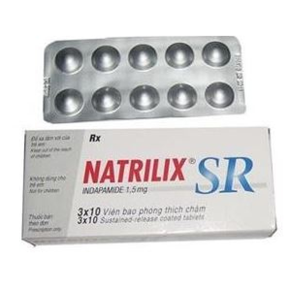 Natrilix Sr 1.5Mg _ Pháp (H30V)