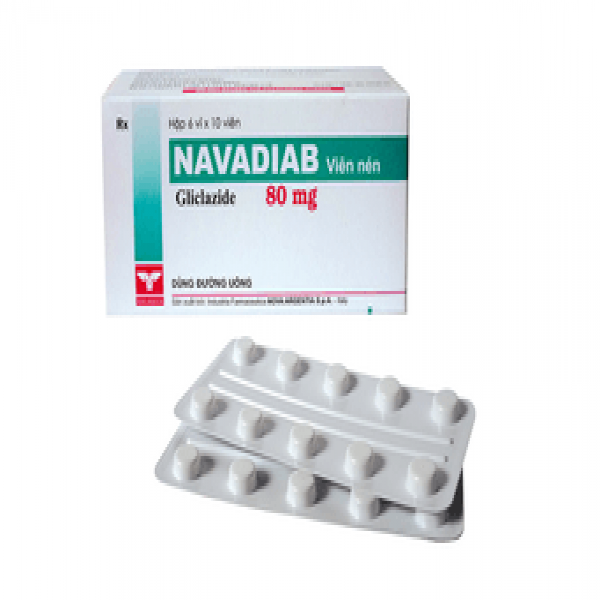 Navadiab Gliclazide 80Mg Industria Famaceutica (H60V)