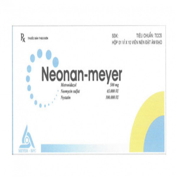 Neonan-Meyer Đặt Pk _Bến Tre (H1Vỉ X10 Viên) Nén