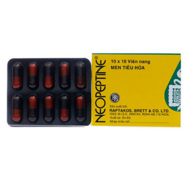 Neopeptine Viên _Raptakos Ấn (H100V)