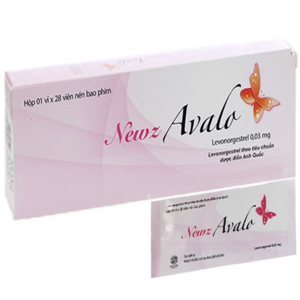 Newz Avalo Tránh Thai _Hồng, Ba Đình (H1Vỉ X 28Viên) (Hồng)