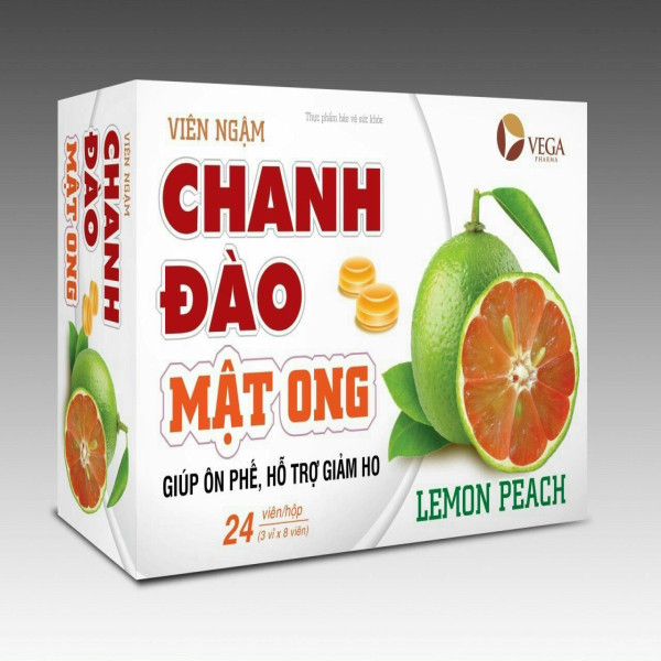 Ngậm Chanh Đào Mật Ong Vega (H24V)