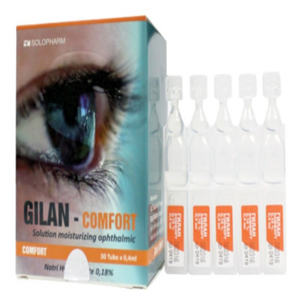 Nhỏ Mắt Gilan Comfort 0.3% 0,4Ml _Solopharm Nga (H30 Tép0.4Ml)