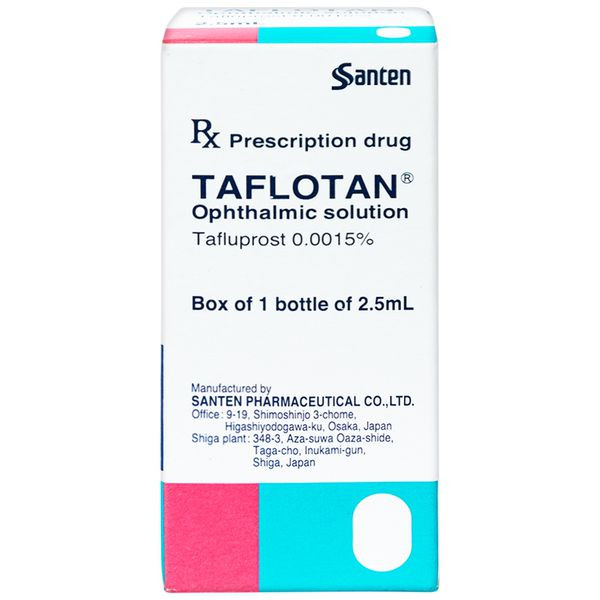 Nhỏ Mắt Taflotan (Lọ2,5Ml)
