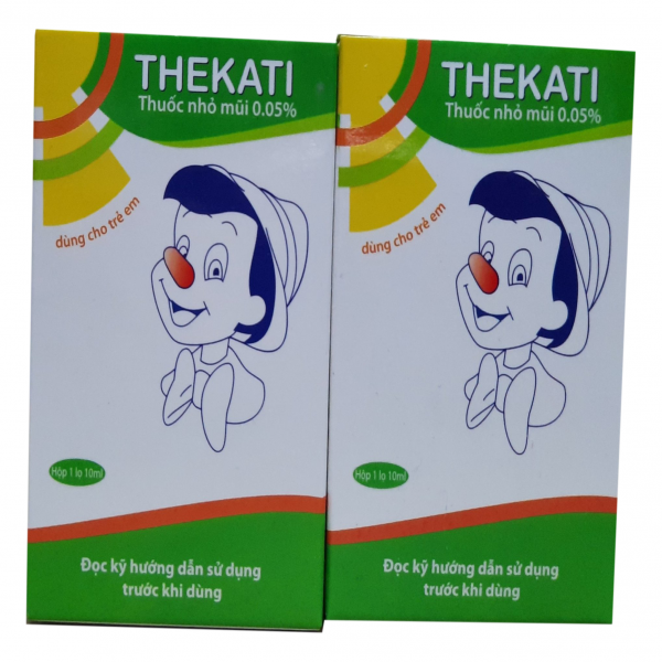Nhỏ Mũi Thekati 0.05% Dược Khoa (Cọc10L10Ml)
