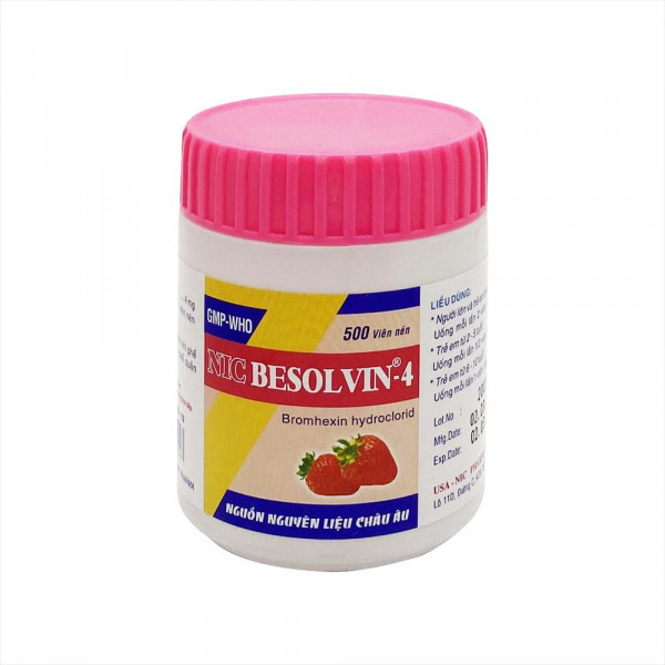 Nic Besolvin 4Mg (Bromhexin) _Usa-Nic (L500V)