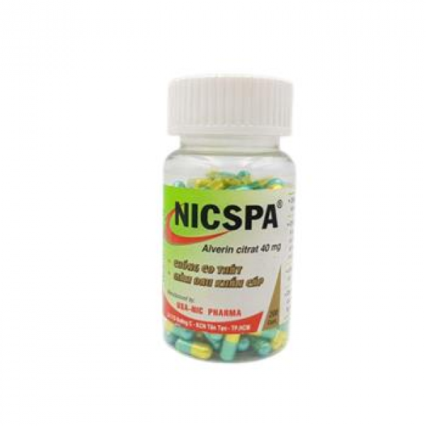 Nicspa 40Mg Nic Pharma Viên Nang (L200V)