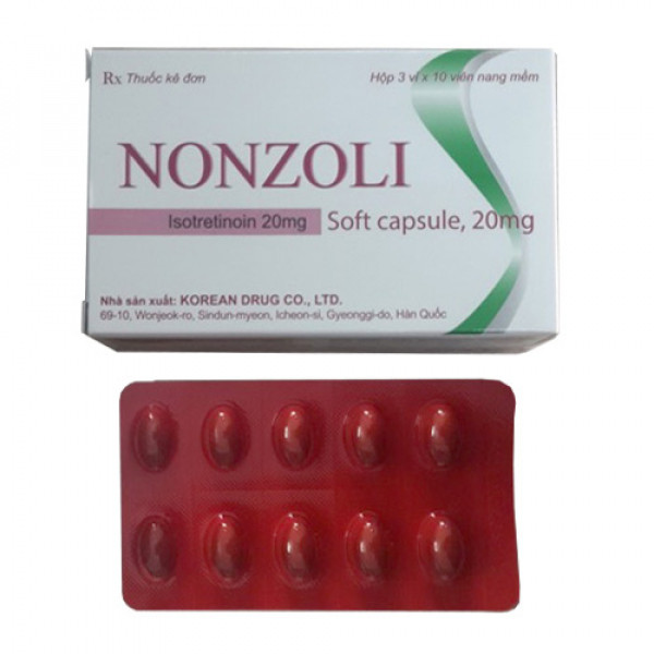 Nonzoli 20Mg ( 3 Vỉ X 10 Viên)