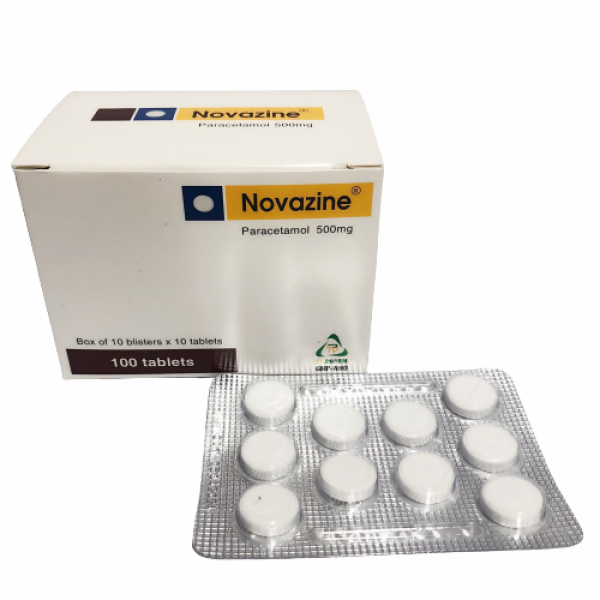 Novazine Paracetamol 500Mg Tablets Tv.pharm (H100V)
