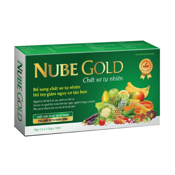 Nube Gold Chất Xơ Tự Nhiên _ Akophar (H20Ống10Ml)