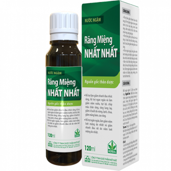 Nước Ngậm Răng Miệng Nhất Nhất (C120Ml)