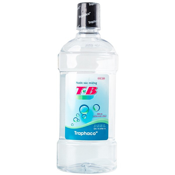 Nước Súc Miệng T-B Trắng _Traphaco (C500Ml)