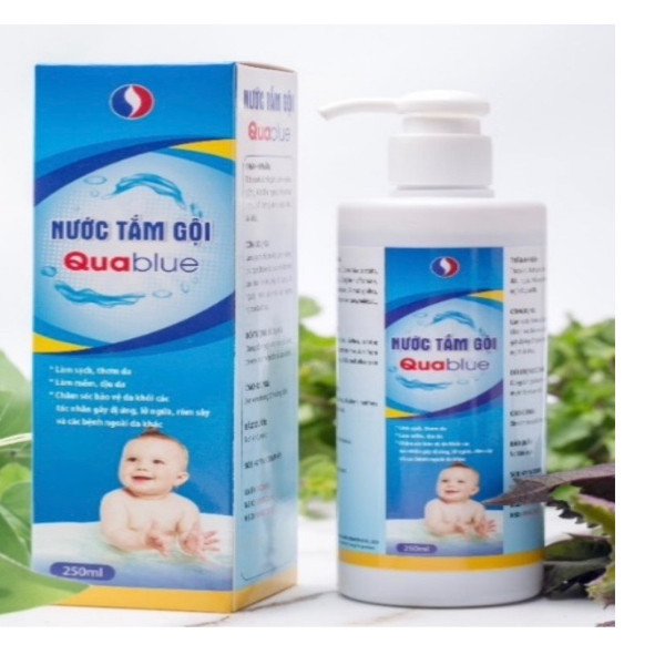 Nước Tắm Gội Quablue Gel (Chai250Ml)