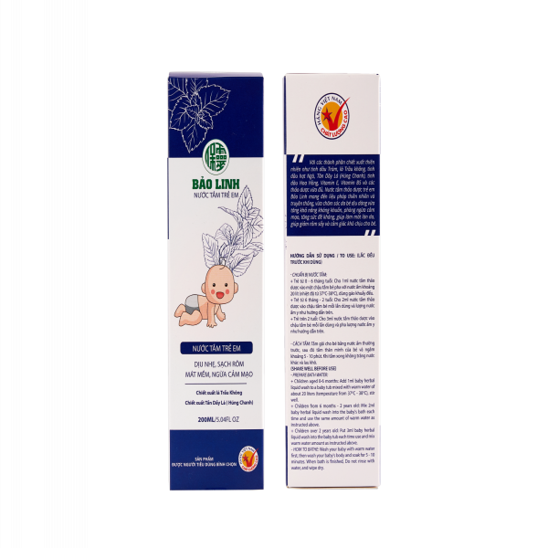 Nước Tắm Trẻ Em Bảo Linh (C200Ml)