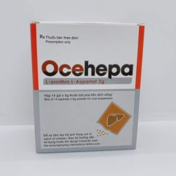 Ocehepa L-Ornithin L-Aspartat 3G Hóa Dược (H14G5Gr)