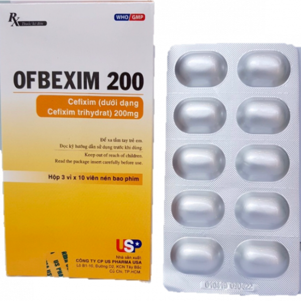 Ofbexim Cefixim 200Mg Usp (H30V)