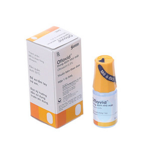 Oflovid 0.3% Santen (Lọ5Ml) Nước