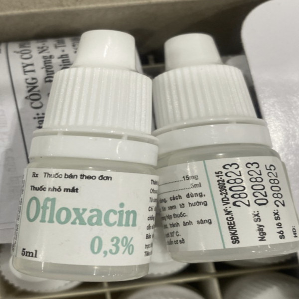 Ofloxacin 0,3 % Nhỏ Mắt _Minh Dân (Lọ5Ml)