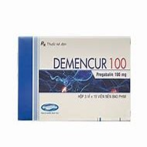 Demencur 100 (Pregabalin 100Mg) _Savi (H/3 Vỉ X 10V)