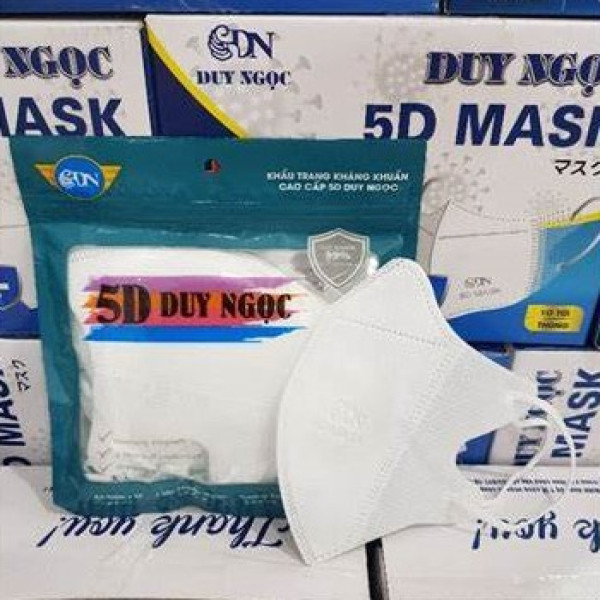 Khẩu Trang 5D Mask Duy Ngọc (H/100C) Người Lớn