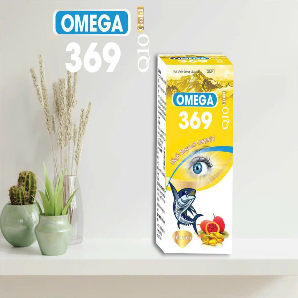 Omega 369 Q10 Vàng _ Tnx (Lọ100 Viên) Yl